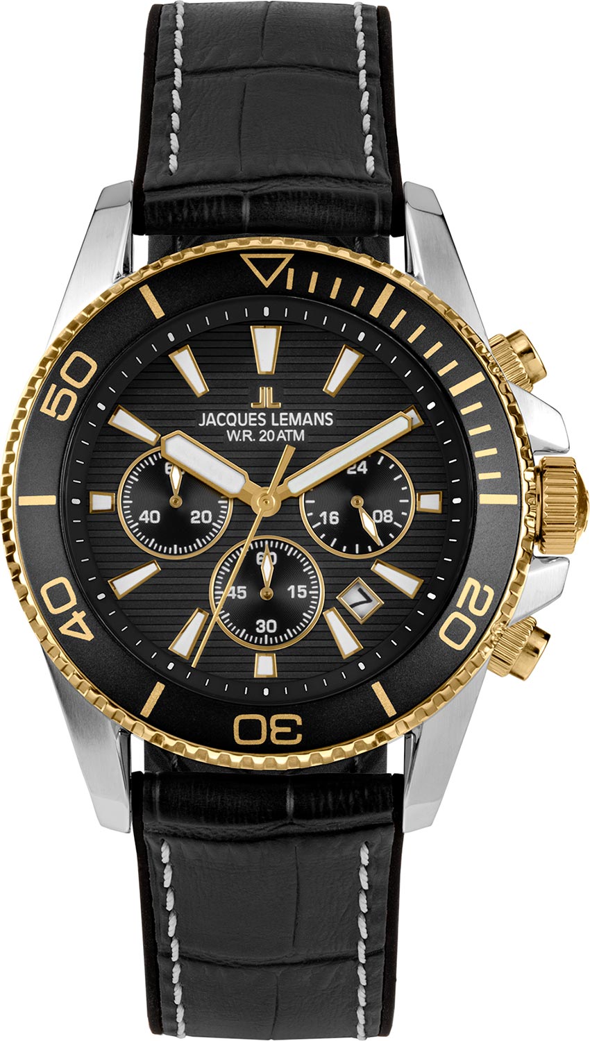 Наручные часы Jacques Lemans 1-2206F с хронографом