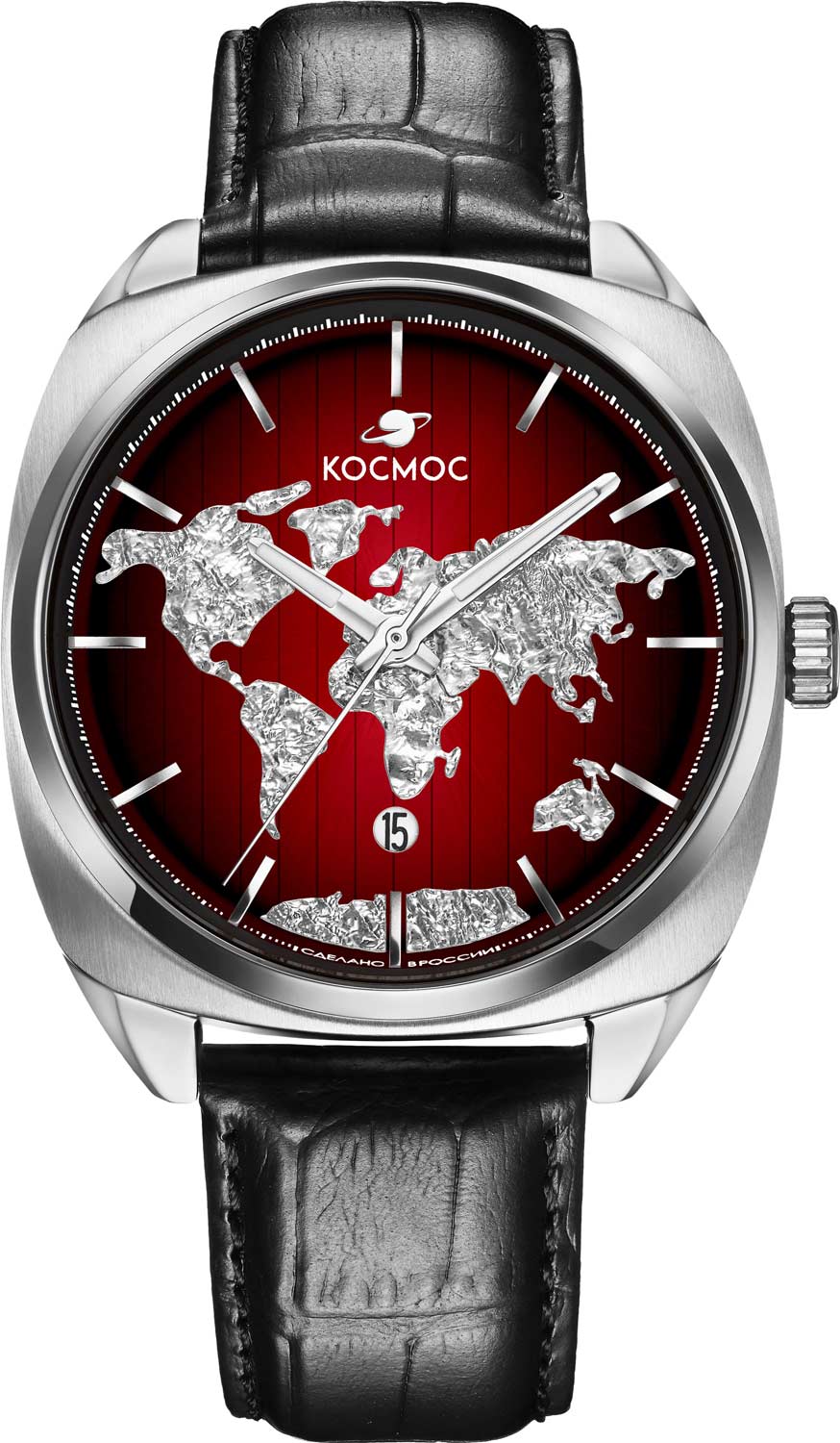 Российские механические наручные часы Космос D113.11.35