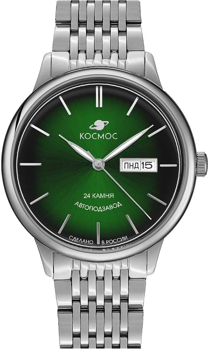Российские механические наручные часы Космос K043.19.38