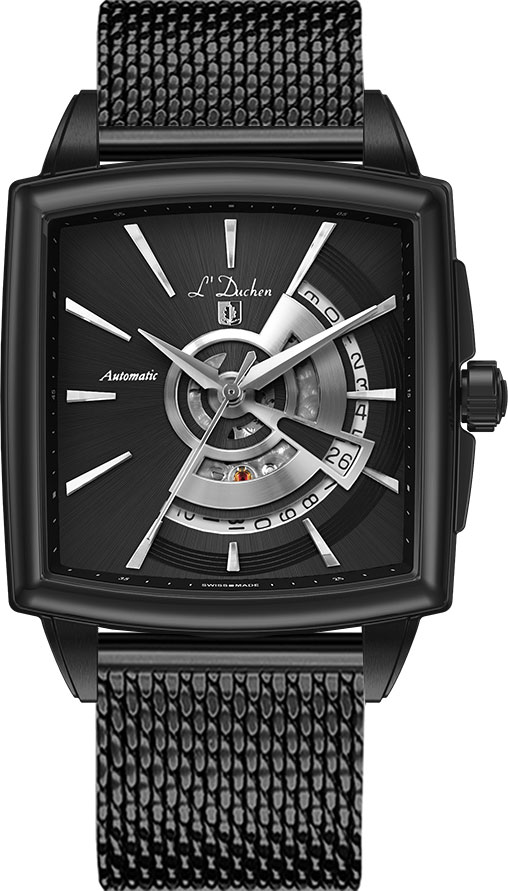 Швейцарские механические наручные часы L Duchen D443.71.31M