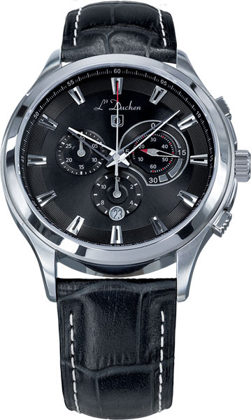 Швейцарские наручные часы L Duchen D742.11.31 с хронографом