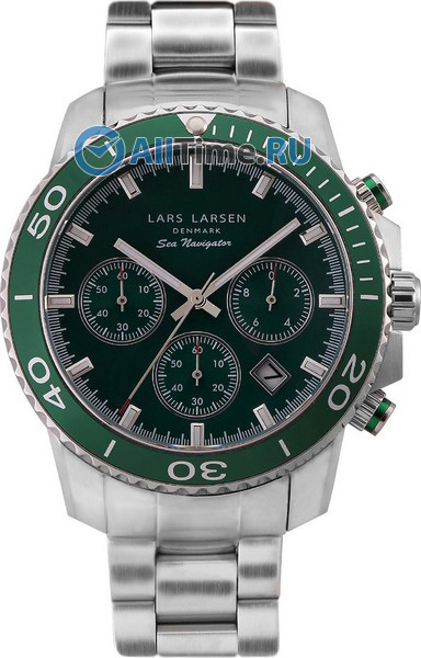 Наручные часы Lars Larsen 134SBSB с хронографом