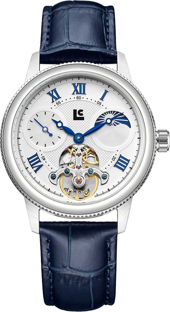 Российские механические наручные часы Lincor 3056L-2-LIN-ucenka