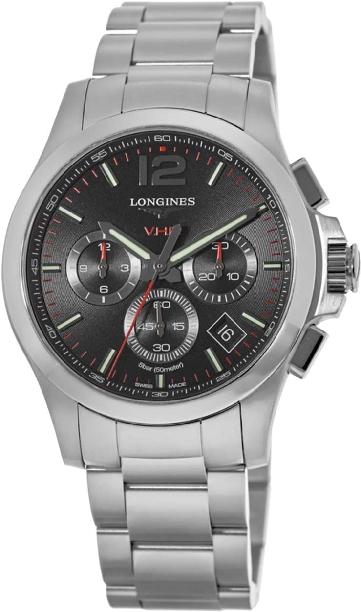 Швейцарские наручные часы Longines L3.717.4.56.6 с хронографом