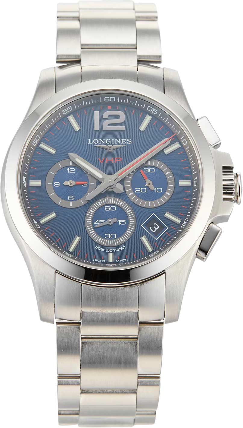 Швейцарские наручные часы Longines L3.717.4.96.6 с хронографом