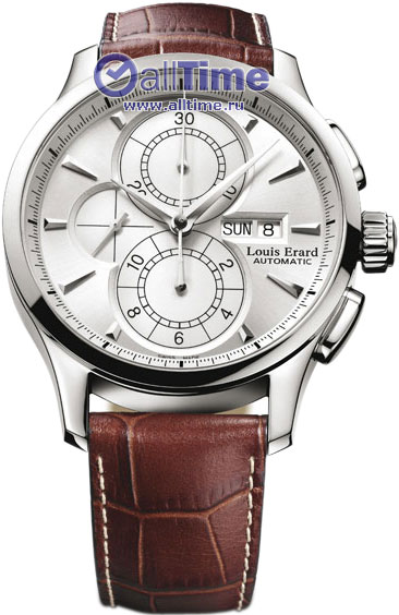 Швейцарские механические наручные часы Louis Erard L78220AA01 с хронографом