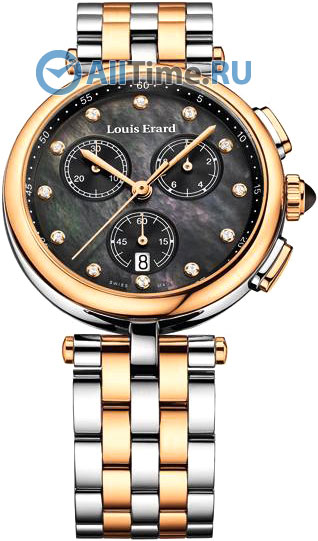 Швейцарские наручные часы Louis Erard L12820AB29M с хронографом