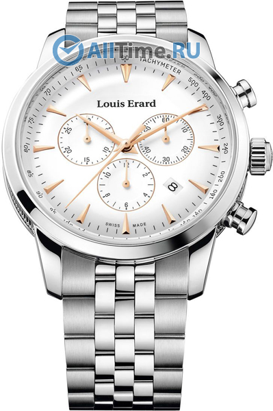 Швейцарские наручные часы Louis Erard L13900AA10M с хронографом