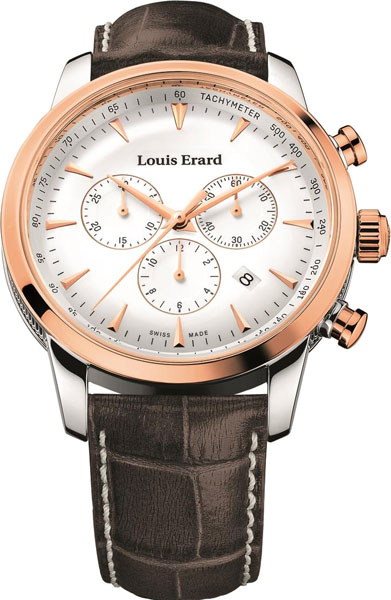 Швейцарские наручные часы Louis Erard L13900AB10 с хронографом