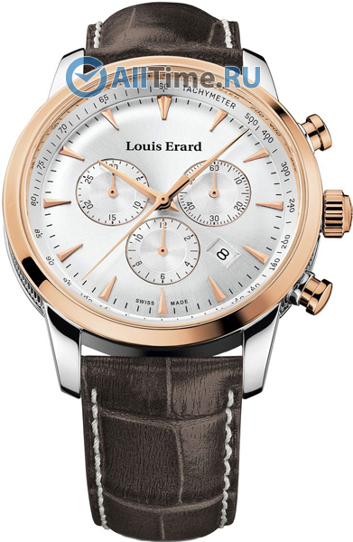 Швейцарские наручные часы Louis Erard L13900AB11 с хронографом