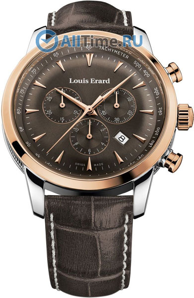Швейцарские наручные часы Louis Erard L13900AB16 с хронографом