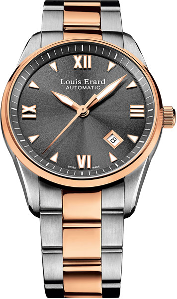 Швейцарские механические наручные часы Louis Erard L69101AB23M