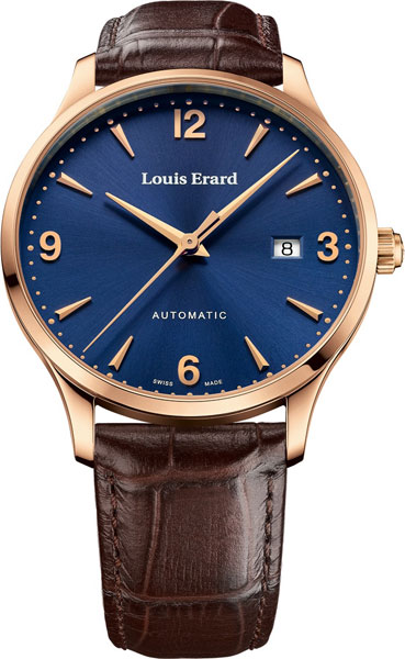 Швейцарские механические наручные часы Louis Erard L69219PR15