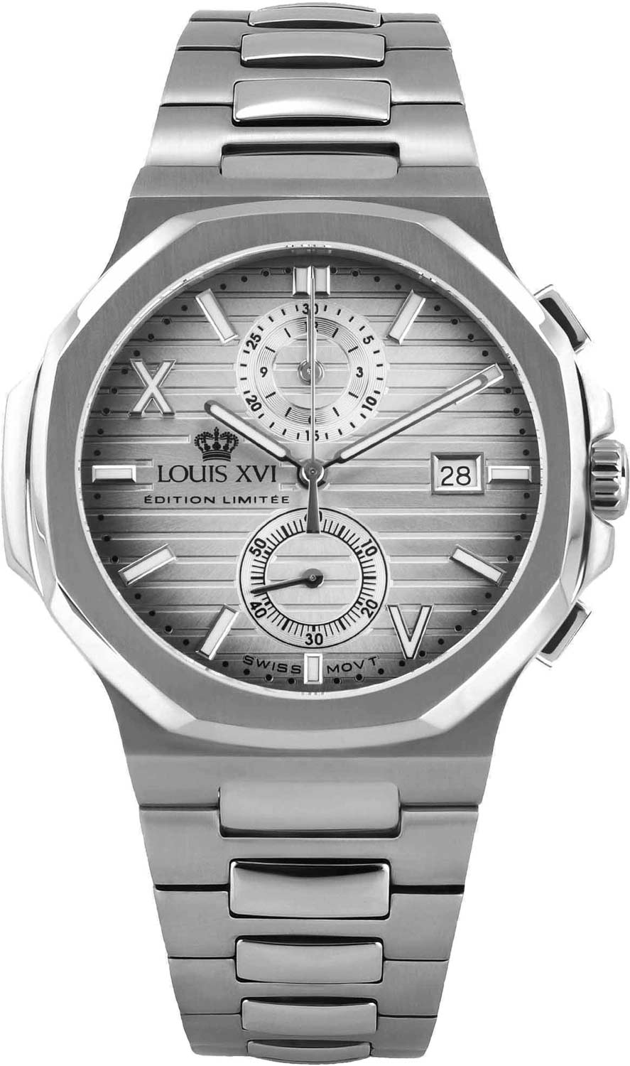 Швейцарские наручные часы Louis XVI Renaissance-Chrono-1670 с хронографом