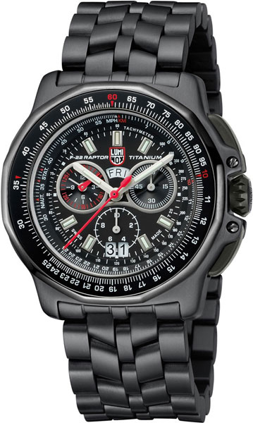 Швейцарские титановые наручные часы Luminox XA.9272 с хронографом