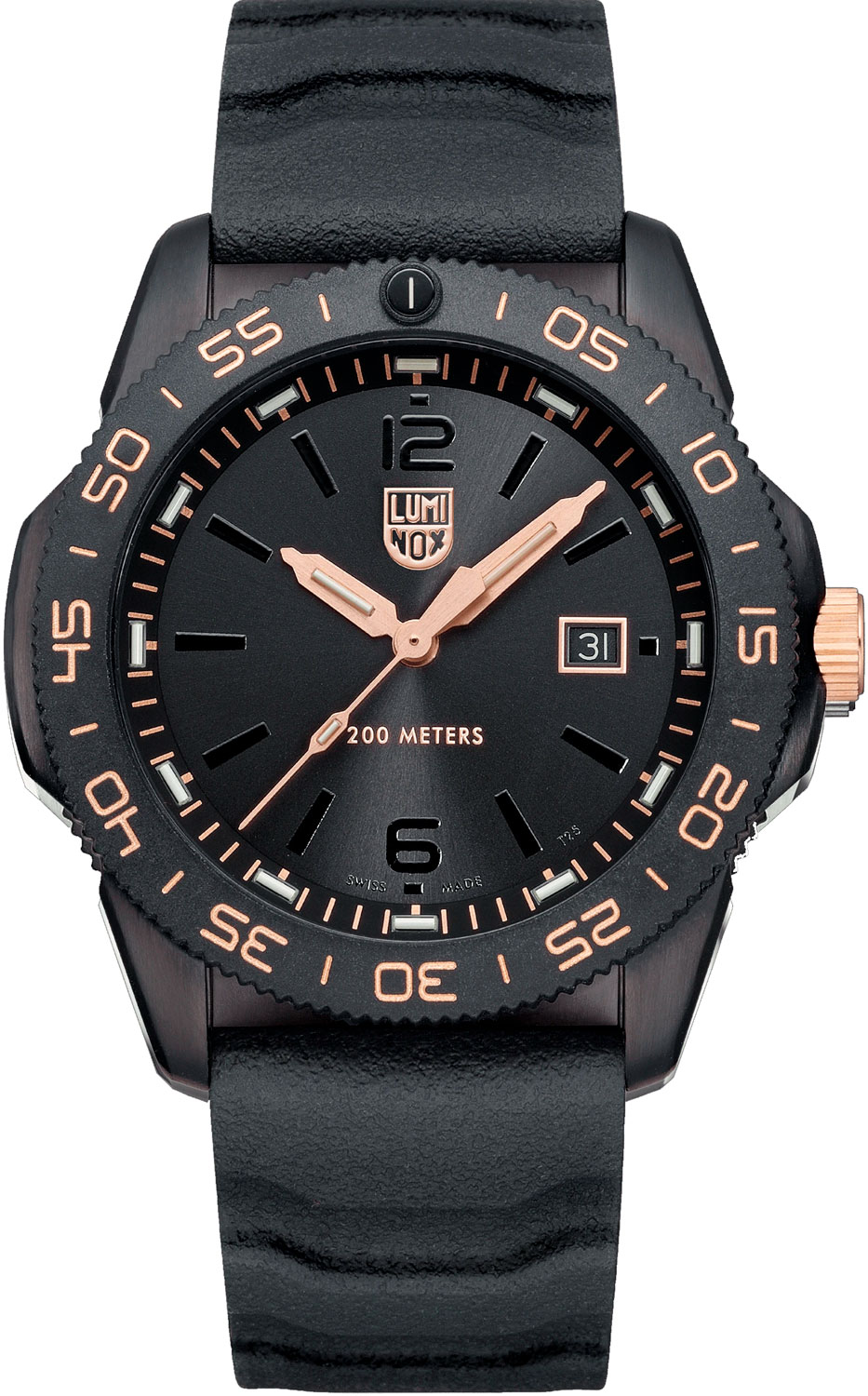   Luminox XS.3121.BO.GOLD Limited Edition Pacific Diver Black & Gold