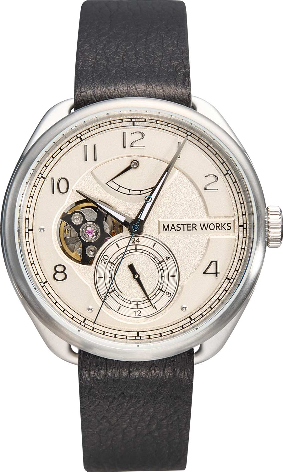 Японские механические наручные часы MASTER WORKS MW08SI-FDBKG8