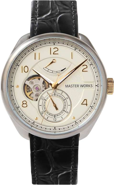 Японские механические наручные часы MASTER WORKS MW08SI1-GCBKG81