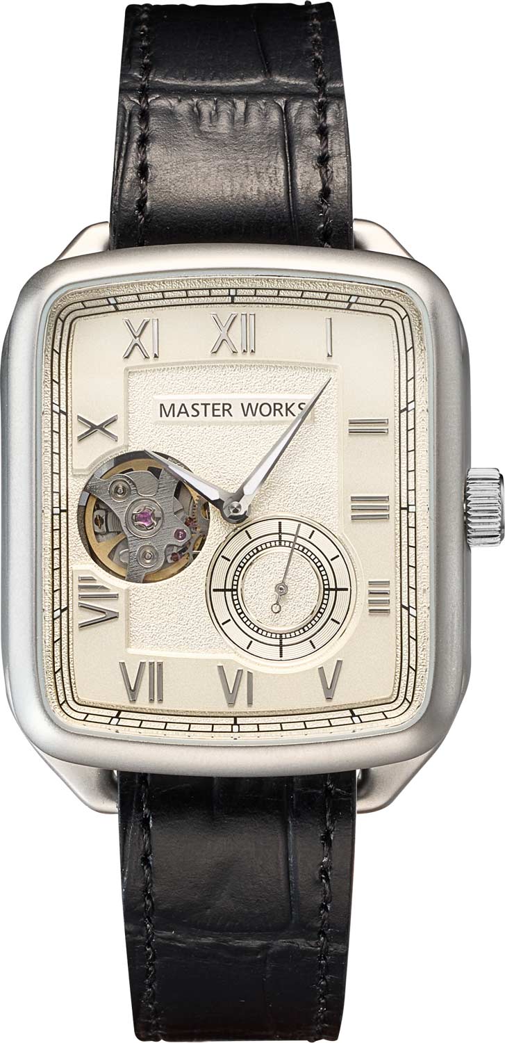 Японские механические наручные часы MASTER WORKS MW09SI-GCBKG8
