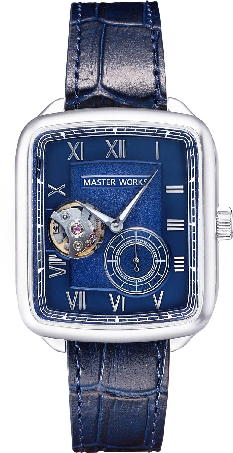 Японские механические наручные часы MASTER WORKS MW09SN-GCBLG8