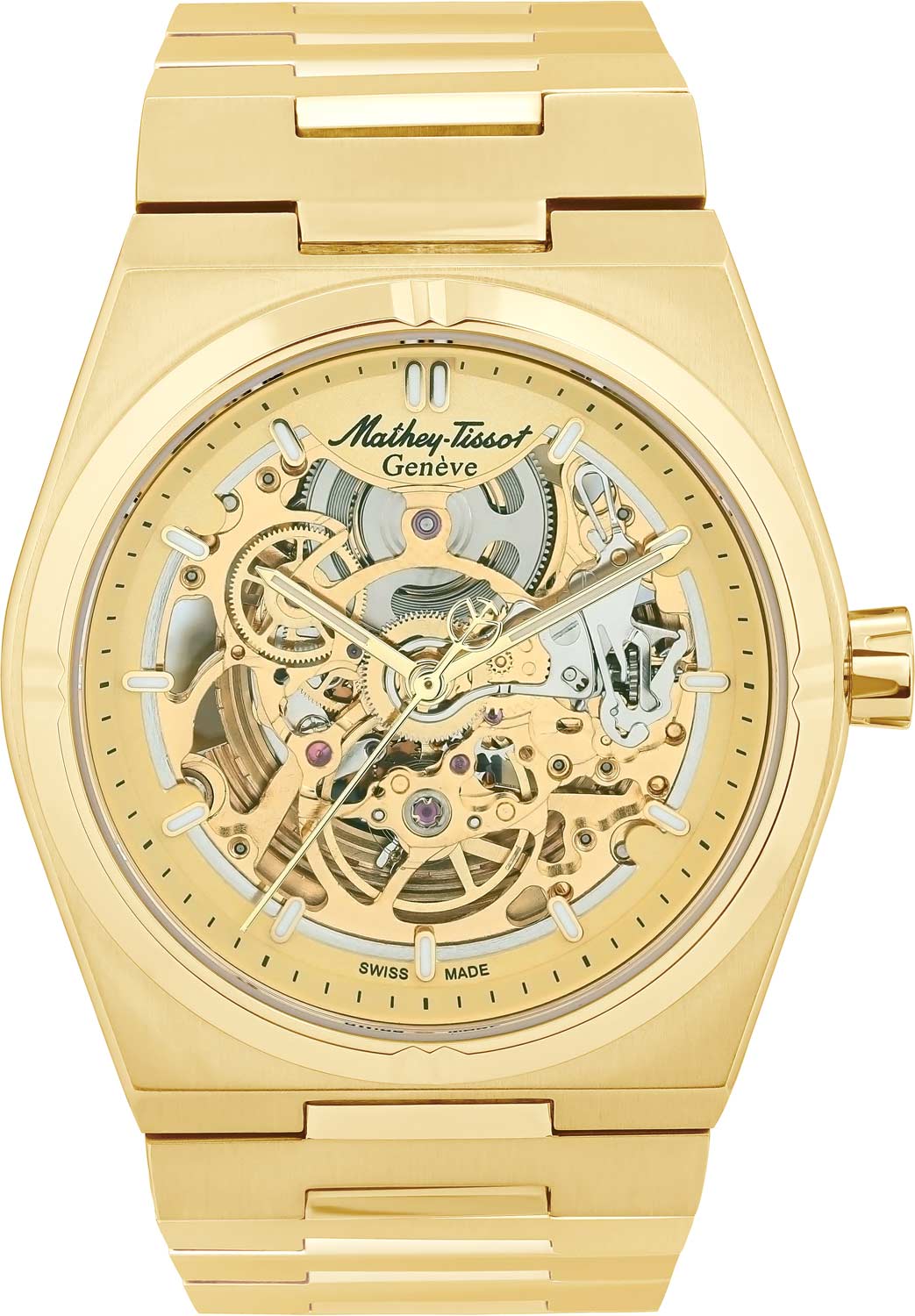 Швейцарские механические наручные часы Mathey-Tissot H118CFPDI-ucenka