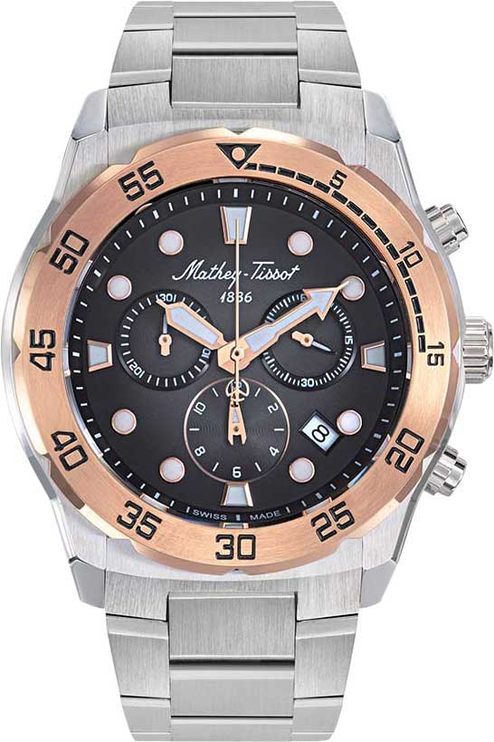 Швейцарские наручные часы Mathey-Tissot H121CHARN-ucenka с хронографом