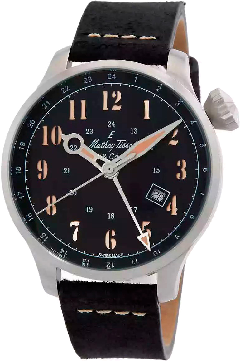 Швейцарские механические наручные часы Mathey-Tissot H123ABU