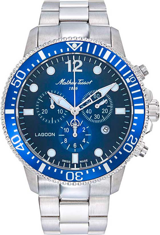 Швейцарские наручные часы Mathey-Tissot H123CHABU-ucenka с хронографом