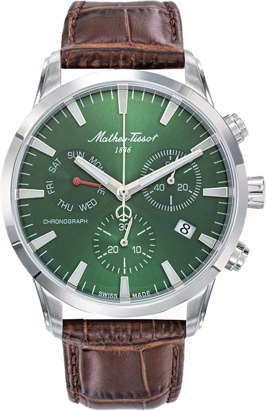 Швейцарские наручные часы Mathey-Tissot H197CHALV с хронографом