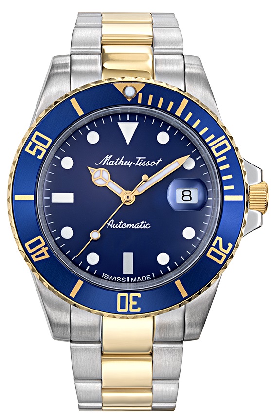 Швейцарские механические наручные часы Mathey-Tissot H901ATBBU