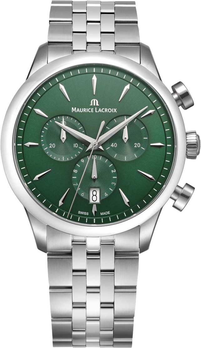 Швейцарские наручные часы Maurice Lacroix 751038-SS002-630-1 с хронографом