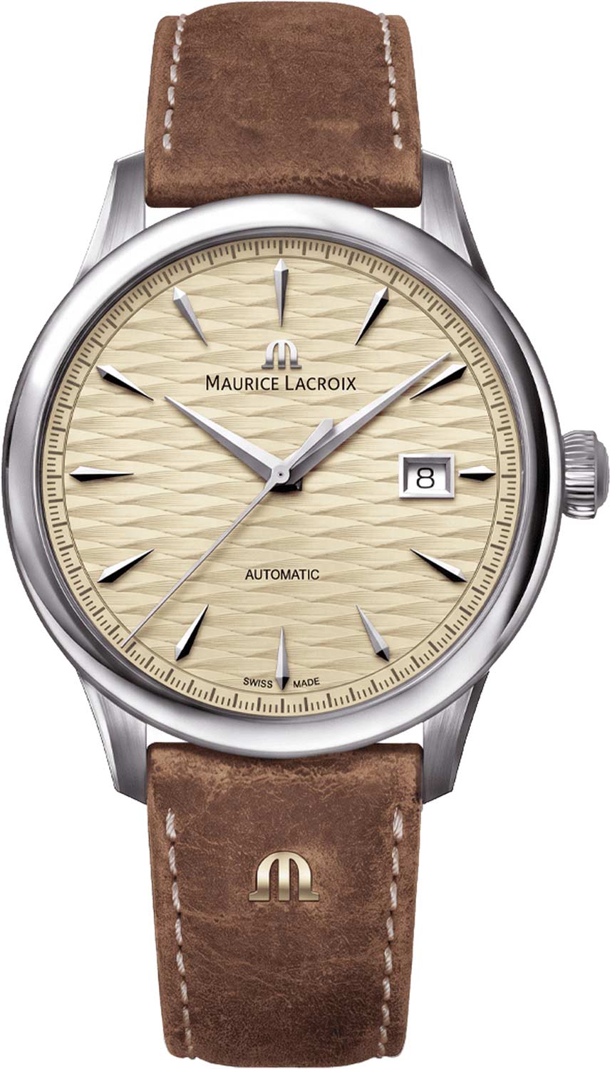 Швейцарские механические наручные часы Maurice Lacroix 756108-S1S12-730-7