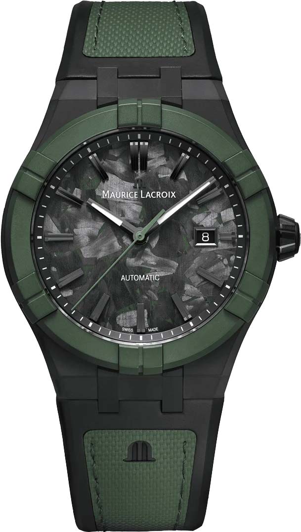Швейцарские механические титановые наручные часы Maurice Lacroix AC6008-TTL50-630-2