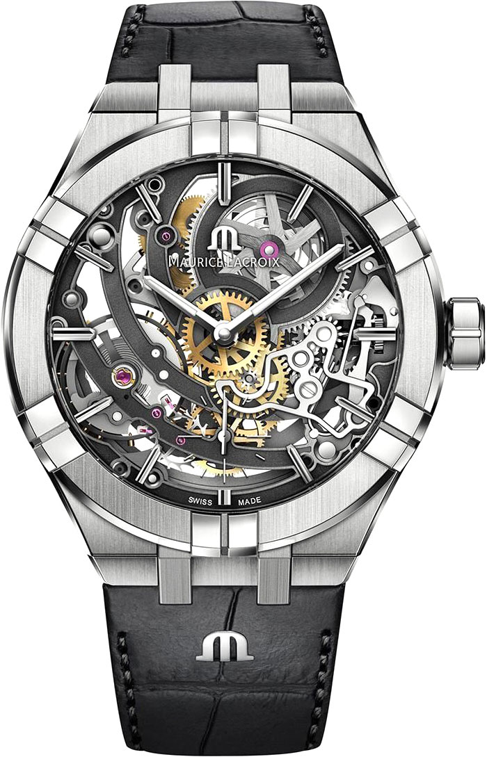Швейцарские механические наручные часы Maurice Lacroix AI6028-SS001-030-1
