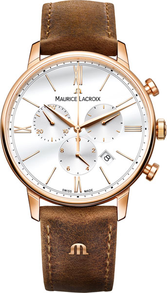Швейцарские наручные часы Maurice Lacroix EL1098-PVP01-113-1 с хронографом