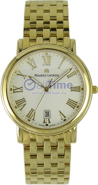 Швейцарские золотые наручные часы Maurice Lacroix LC1017-YP016-710