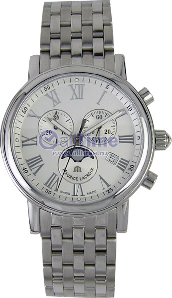 Швейцарские наручные часы Maurice Lacroix LC1048-SS002-110 с хронографом
