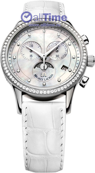Швейцарские наручные часы Maurice Lacroix LC1087-SD501-160-1 с хронографом