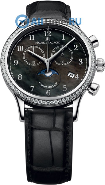 Швейцарские наручные часы Maurice Lacroix LC1087-SD501-360-1 с хронографом