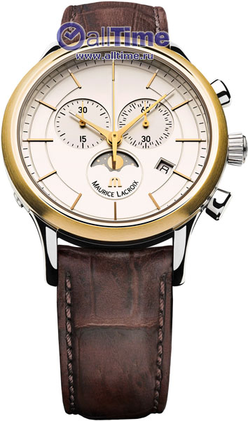 Швейцарские наручные часы Maurice Lacroix LC1148-PVY11-130 с хронографом