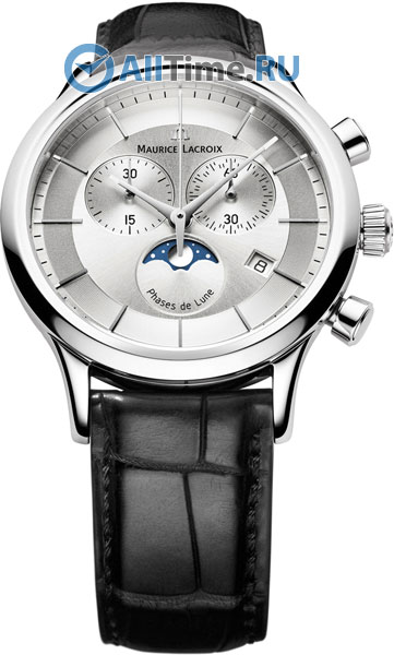 Швейцарские наручные часы Maurice Lacroix LC1148-SS001-131-1 с хронографом