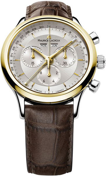 Швейцарские наручные часы Maurice Lacroix LC1228-PVY11-130-1 с хронографом