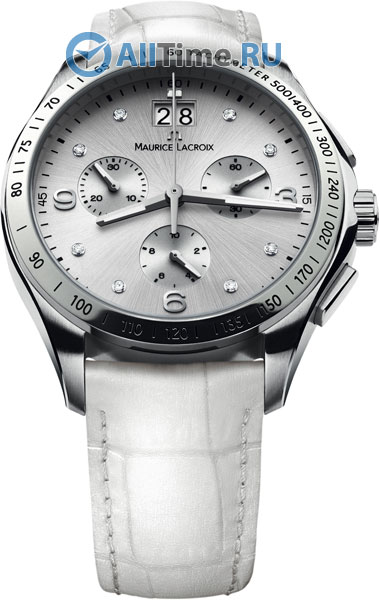 Швейцарские наручные часы Maurice Lacroix MI1057-SS001-150 с хронографом