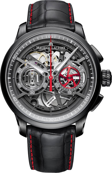 Швейцарские механические наручные часы Maurice Lacroix MP6028-PVB01-001-1