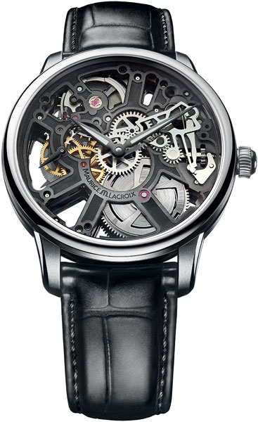 Швейцарские механические наручные часы Maurice Lacroix MP7228-SS001-000-1