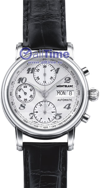 Швейцарские механические наручные часы Montblanc MB8452 с хронографом