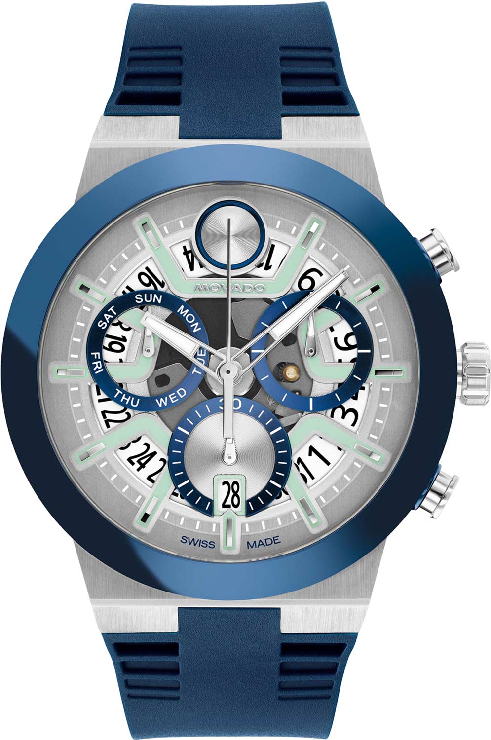 Швейцарские наручные часы MOVADO m-3601240 с хронографом