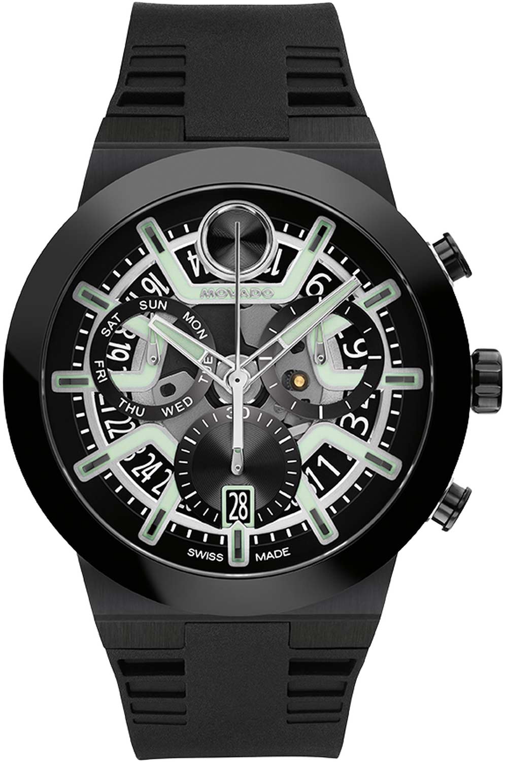 Швейцарские наручные часы MOVADO m-3601284 с хронографом