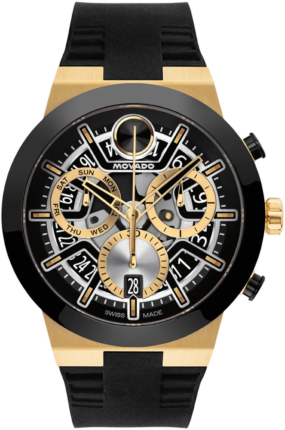 Швейцарские наручные часы MOVADO m-3601307 с хронографом
