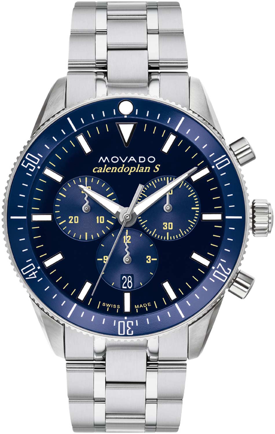 Швейцарские наручные часы MOVADO m-3650124 с хронографом